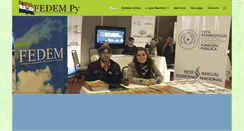 Desktop Screenshot of fedem.org.py